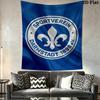 SV Darmstadt 98 Wall Tapestry Aesthetic Wall Hanging Printed Fabric Blanket Decorative Tapestries for Bedroom Living Room Home Decor