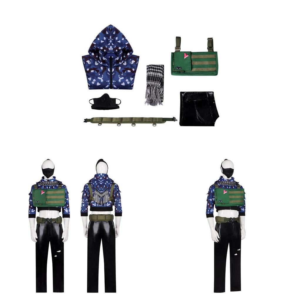 Delta Force Revenant Cosplay Costume For Women With Uniform Fabric For Anime Conventions