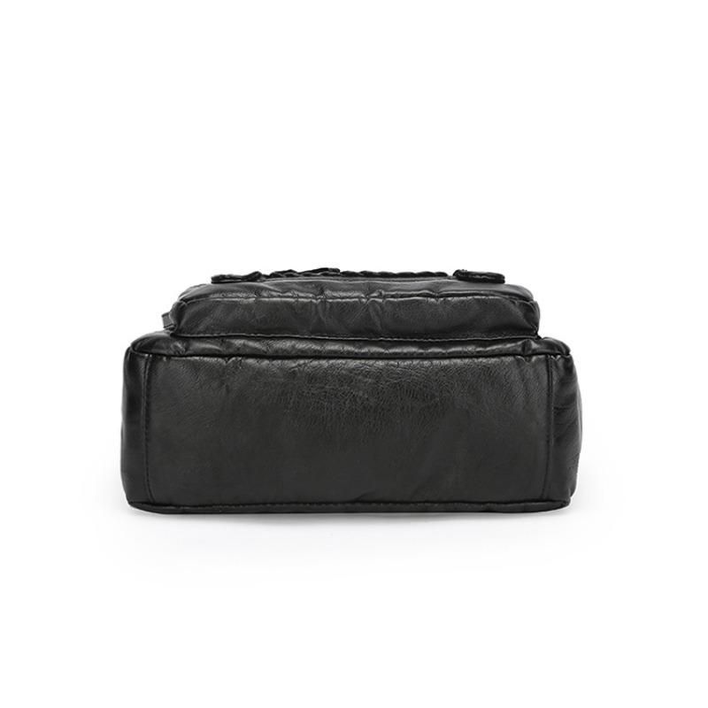Modische Damen Umhängetasche, Große Kapazität Mehrere Taschen Schultertasche, Stylische Textur Tägliches Rucksack