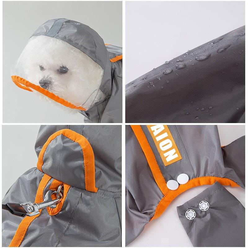 Dog Raincoat, Suitable for Small and Medium-sized Dogs