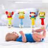 Babyfans Plush Animal Shaker With Colorful Beads Perfect For Sensory Development, Hand-eye Coordination, And Interactive Play