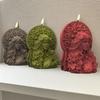 3D Sculpture Resin Mold Goddess Statue Resin Silicone Mold, for Making Vase Gypsum Ornament Home Decorations
