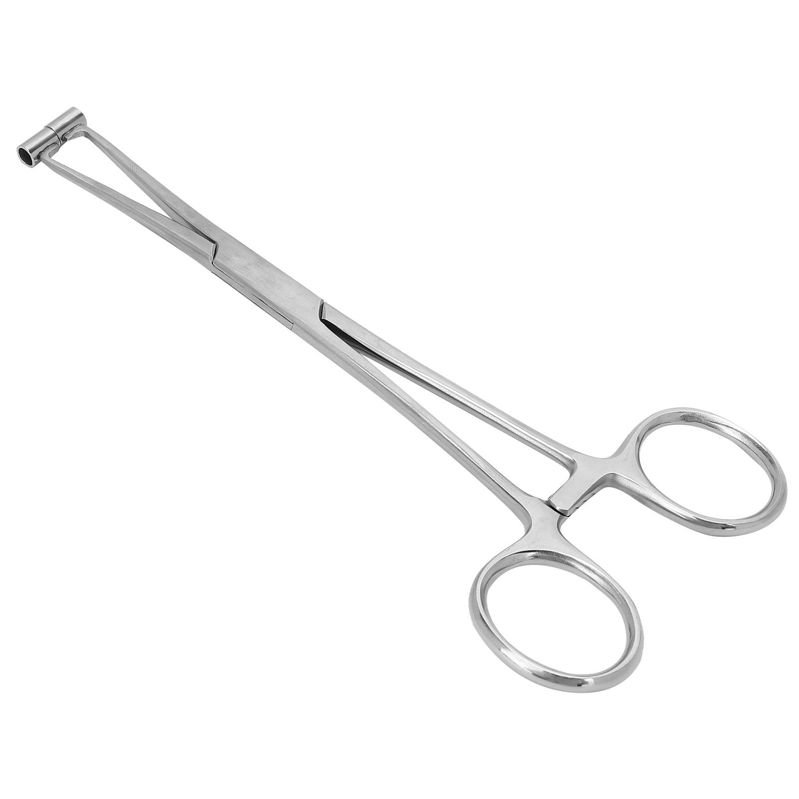 

Пірсинг тіла Затискачі для вух, носа, нержавіючої сталі, круглі щілинні септумні трубчасті щипці