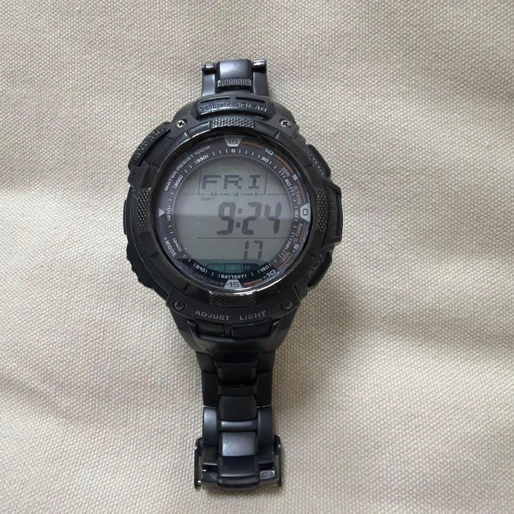 Used CASIO PRO TREK PRG-80YT main body