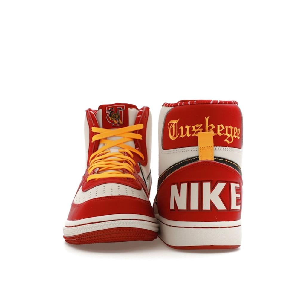 Tuskegee University x Nike Terminator High Golden Tigers Men Sneakers Red Phantom Black FV4336-001