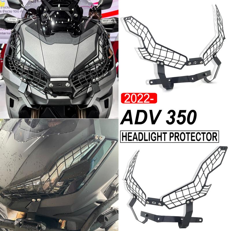 For HONDA ADV-350 ADV350 ADV 350 New Motorcycle Accessories Headlight Protector Grille Guard Cover adv350 ADV-350 2022 2023