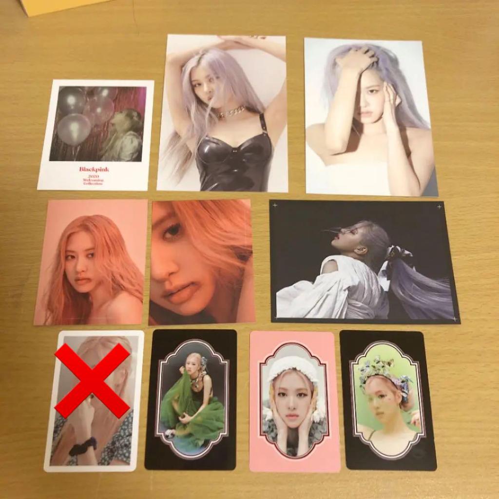 [USED] Blackpink Rosé trading card
