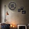 Ornement Engrenage Style Industriel Vintage 24cm Barre d'Engrenage Art Mural Décoration Murale Ornement à Suspendre au Mur Engrenage