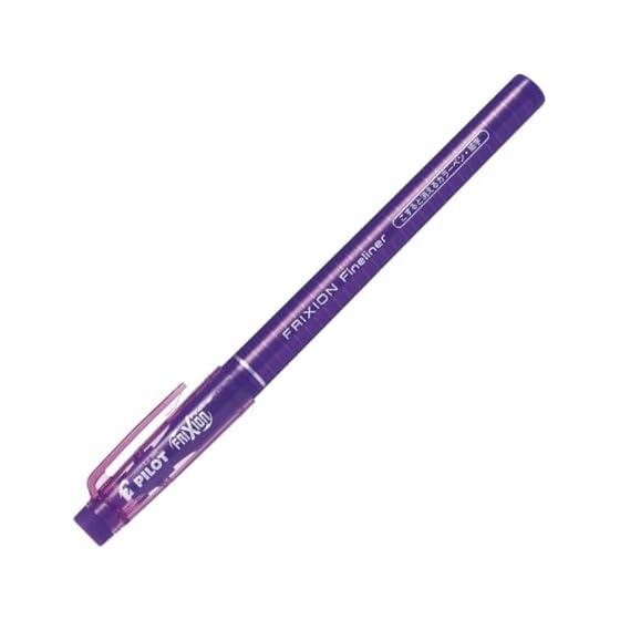 Pilot Color Pen that disappears when rubbed Frixion Fine Liner Violet 10 pieces SFFL120F10V