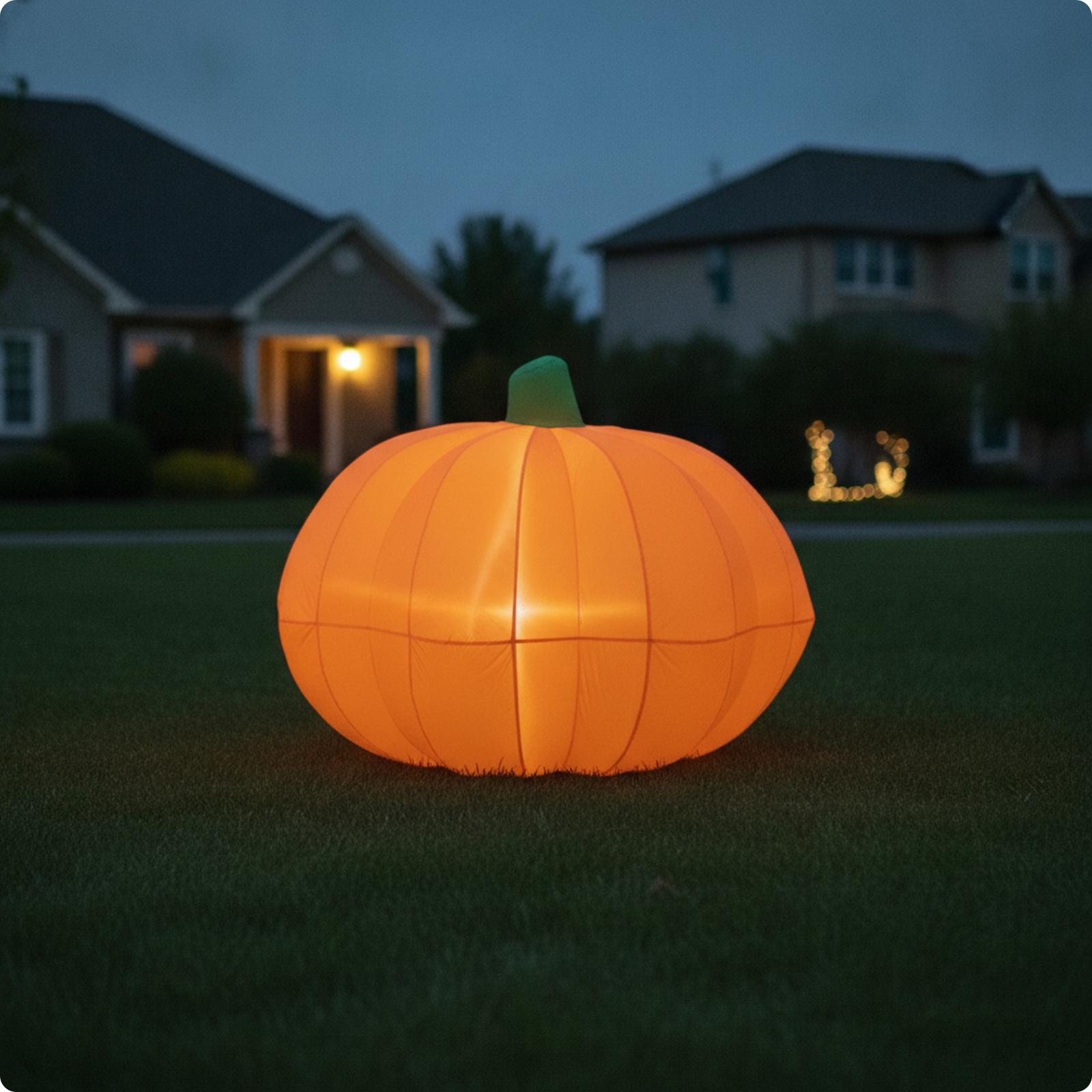 Inflatable Pumpkin | with Blower, Giant