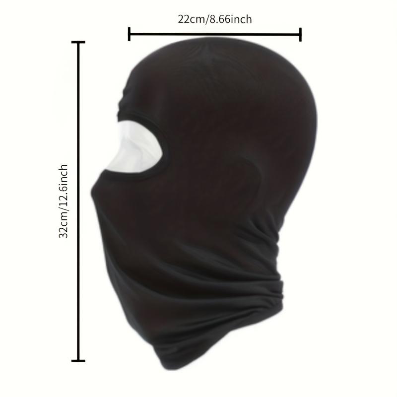 1 Piece Balakwa Ski Mask Men s and Women s  Lightweight Polyester Mask for Motorcycles Snowboards and Outdoor Sports