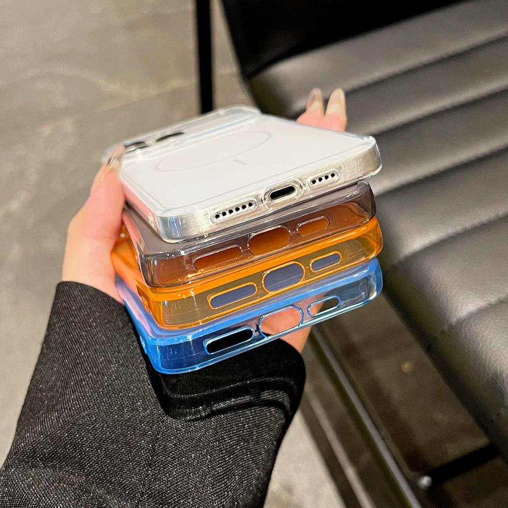 Transparent Frosted Soft Phone Case for Iphone Air 17 Pro Max 16 Plus 15 Pro 14 13 12 17 Pro Camera Lens Protective Fully-Covered Shockproof Cover