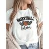 Casual Short Sleeve Top Featuring A Heart and Ball Design, Lightweight and Comfortable for Everyday Use At Home or During Sports Events