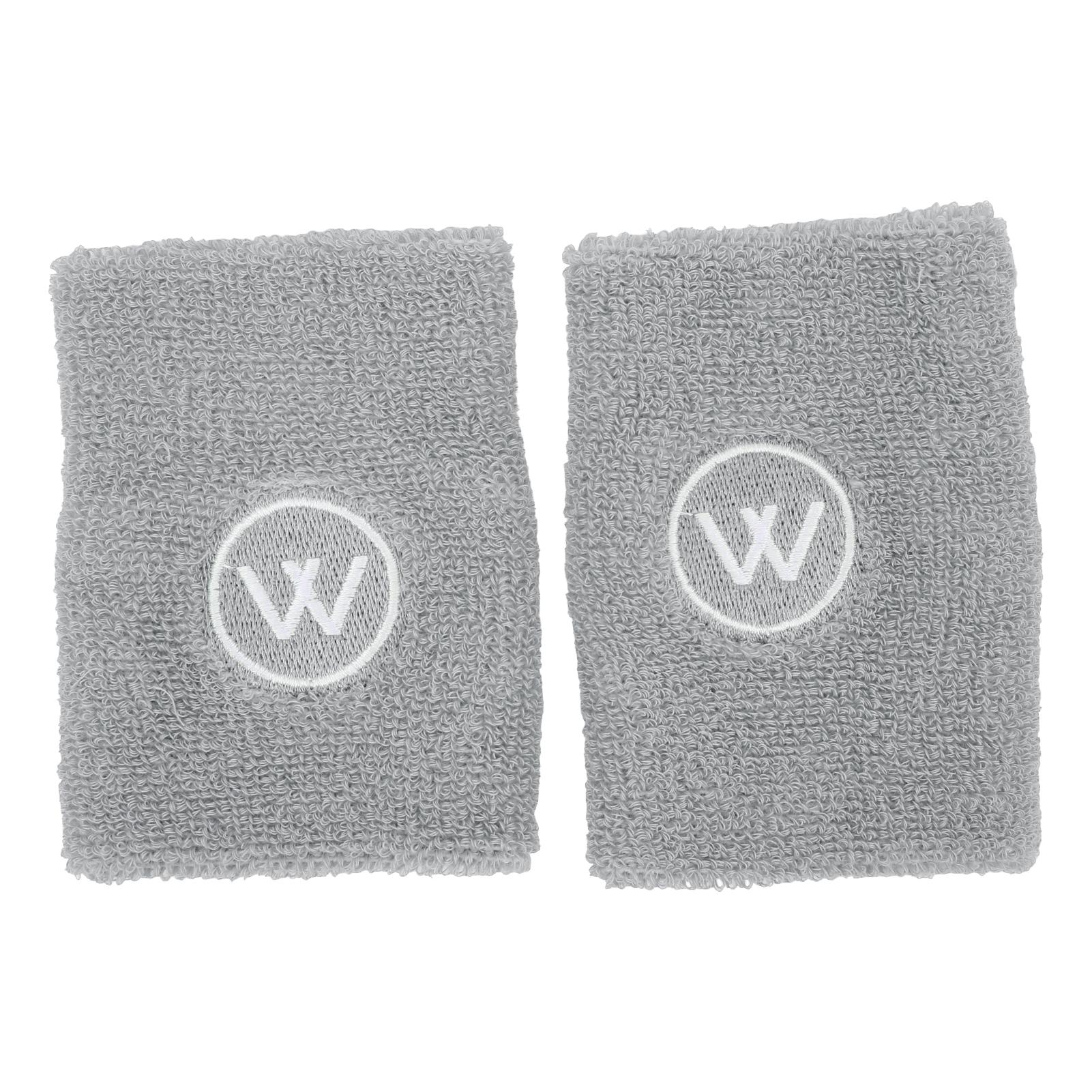 

2 Sets Sweatbands Wristband for Men Women Gym Running Basketball Sport Wrist Support Brace Wrap Sleeve Grey серый