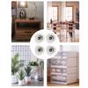 Stick On Caster Wheels 4x Adhesive Wheels Caster Sticky Pulley Household Furniture Casters 360 Degree Rotation For Trash Cans