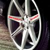 4PCS Auto-Rad-Sportaufkleber