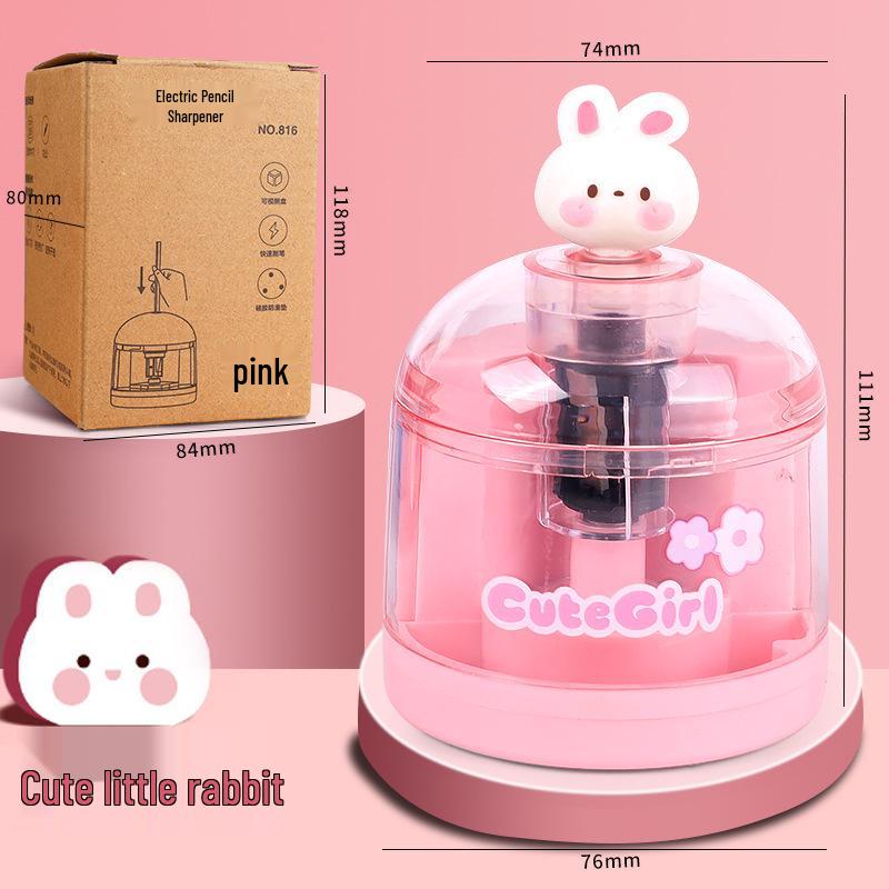 Kaba Bear Handheld Electric Pencil Sharpener - Automatic and Cute for Kids