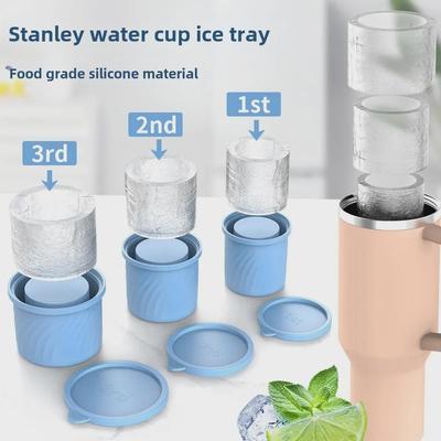 Stampo per Ghiaccio in Silicone Stanley: Stampo per Ghiaccio a Rilascio Facile & Ghiacciaia