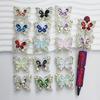 Double-Sided Rhinestone Butterfly Alloy Component for DIY Chains