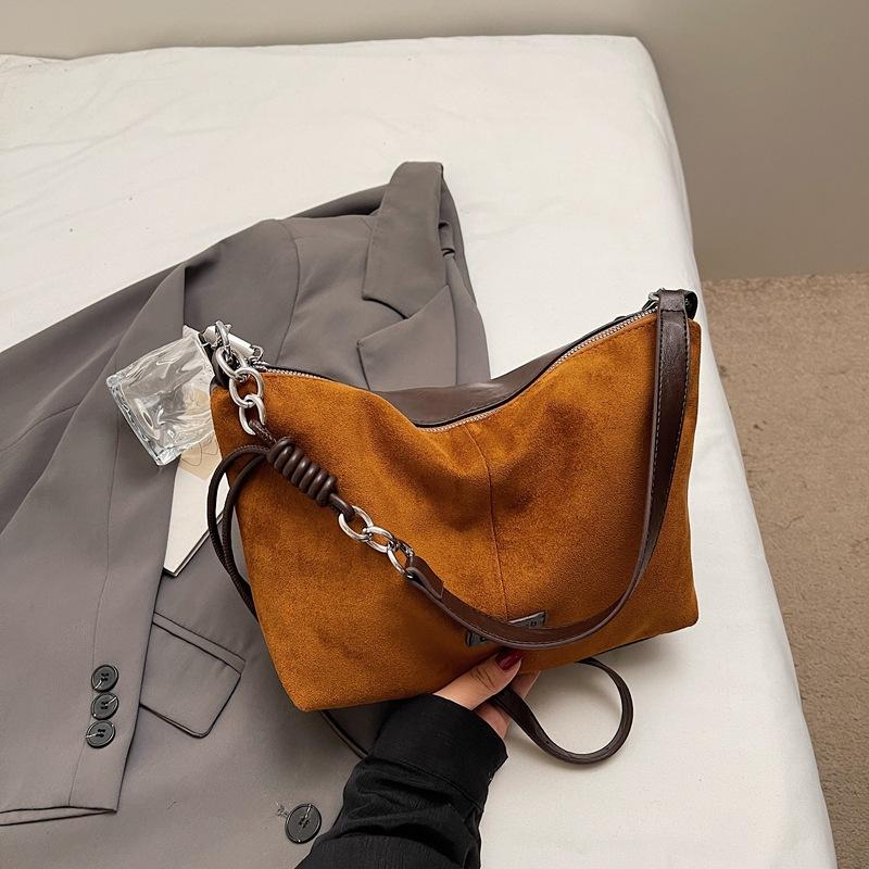 Literary tide large-capacity leopard print bag women's new trendy fashion tote bag casual shoulder messenger bag