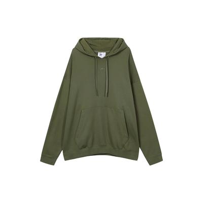 adidas Originals Sweatshirts Men's Green Hooded Moderate Regular HL4109
