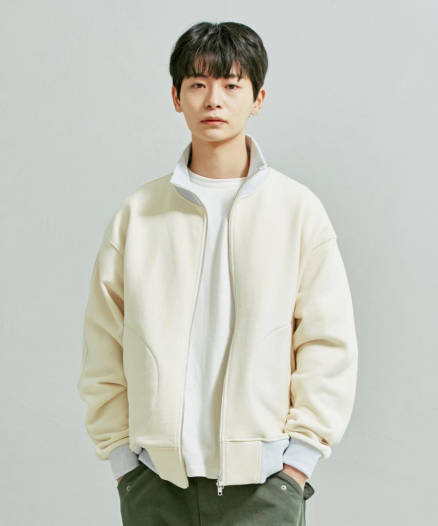Frizmworks Heavyweight Sweat Tanker Jacket _ Oatmeal