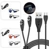 USB/Type C 4Pin Magnetic Charging Cable For S710 AS800 Bone Sound Conduction Sports Earphone Lightweight Portable