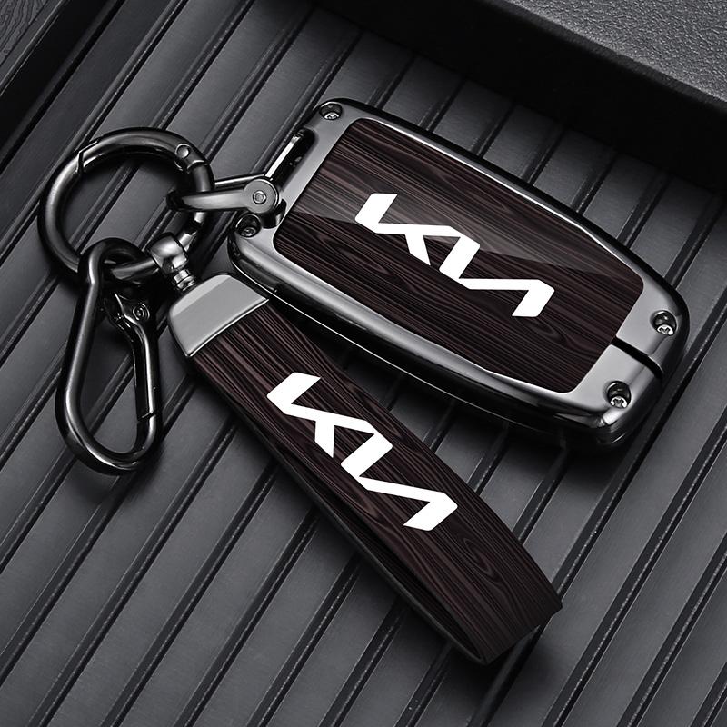 AABJJ1 3/4 Buttons Alloy Car Key Case Cover Shell Fob For Kia Sportage EQUUS K5 K2 Sorento Optima K5 Forte 2011-2016 Accessories Holder
