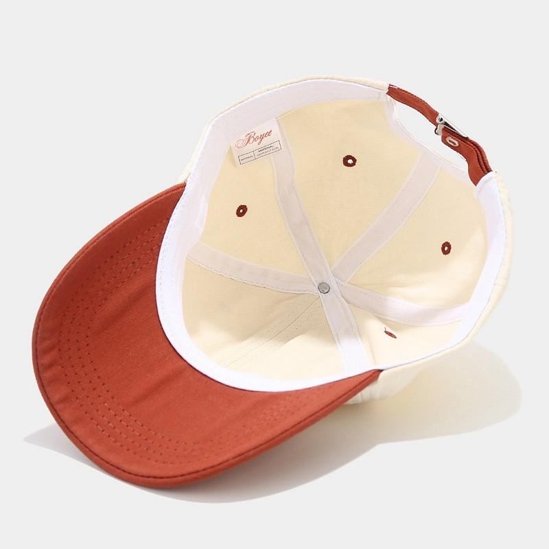 Street Style Baseball Cap With Embroidery And Curved Brim For Casual Wear