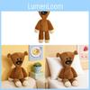 Jouet ours en peluche avec matériau doux pour enfants et pour offrir