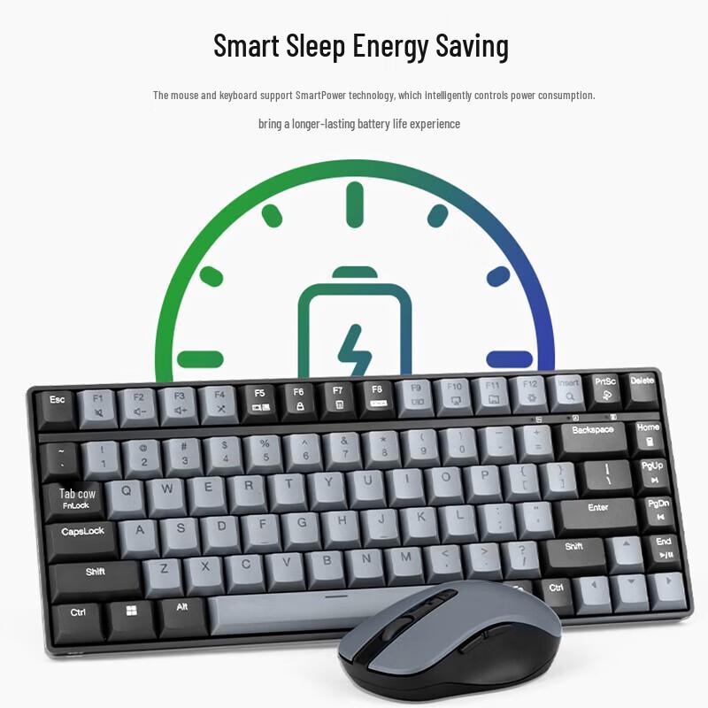 Lenovo Xiaoxin K1S Quiet Wireless Keyboard Mouse Combo