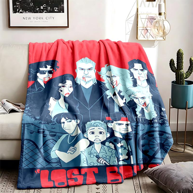 The Lost Boys Theme Blanket Suitable For The Sofa Camping And Travel Made Of Soft Flannel Material An Ideal Gift For Occasions Such As Birthday