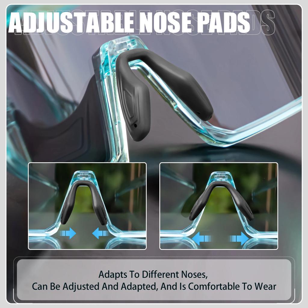 SCVCN Cycling Glasses Outdoor Bicycle Sunglasses for Men UV400 Sports Running Glasses Women MTB Cycling Sunglasses UV400 Hiking