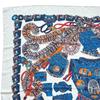 Used Hermes God of War Mars Carre 140 Cashmere Silk Carre Geant