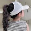 Bow Summer Kid Sunhat Shading Hat Children's Visor Hat Cute Half Empty Top Hat  Boy