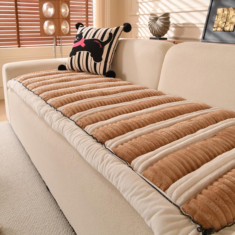 Steamed Bread Sofa Cushion Thickened Autumn And Winter  New Winter Non-Slip Solid Wood Seat Cushion, Leather Sofa Cushion For