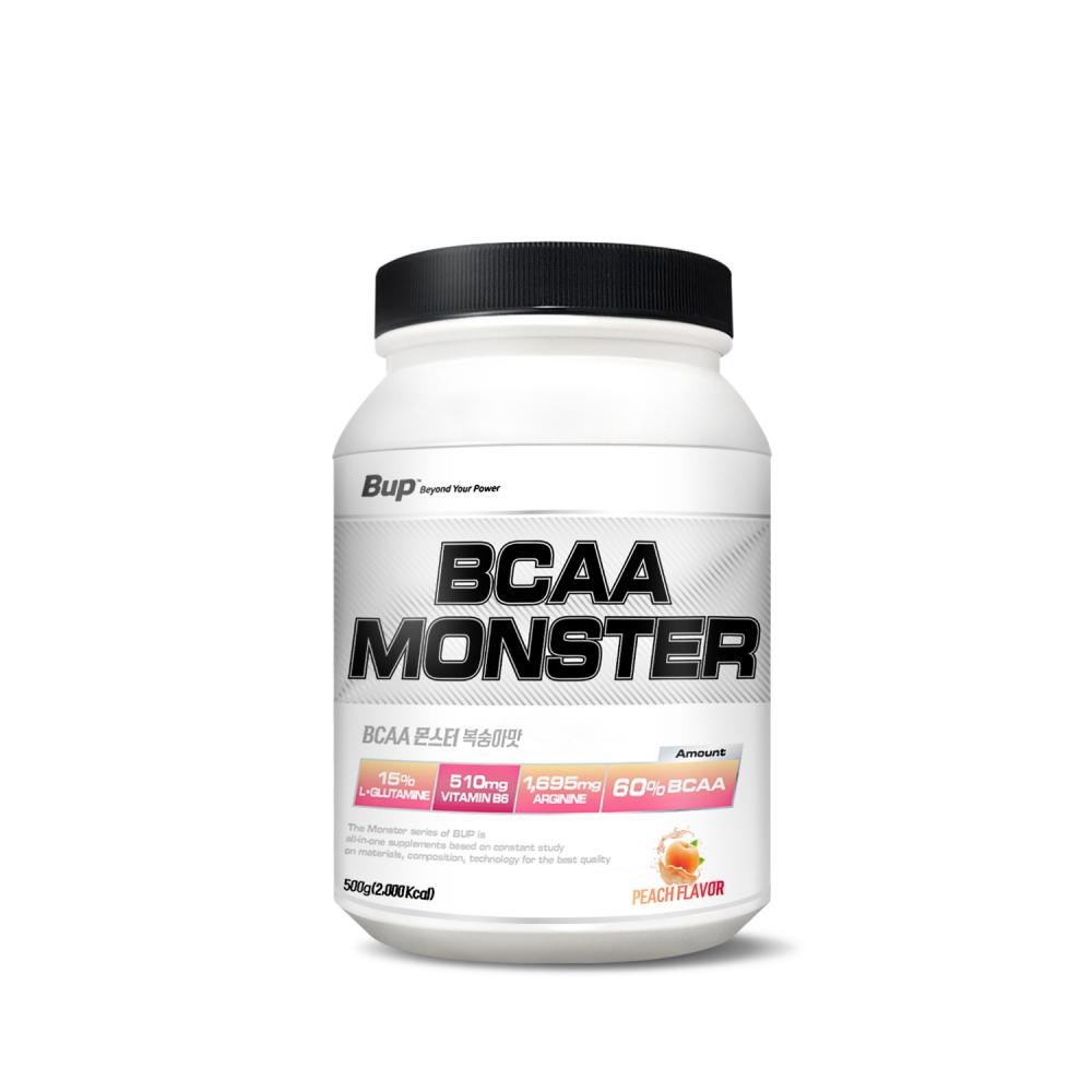 

BCAA Monster 500 г 50 г Аминокислотная добавка для здоровья BCA Персик