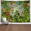 Rainforest Tapestry Tropical Jungle Wall Hanging for Bedroom Living Room Dorm Nature Aesthetic Home Decor