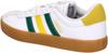 Кроссовки Adidas VL Court 3.0 ftwr white/collegiate green/utility yellow