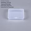 Rectangular Transparent PP Plastic Storage Box for Stationery, Cards, Hardware, Jewelry, and Fishing Gear