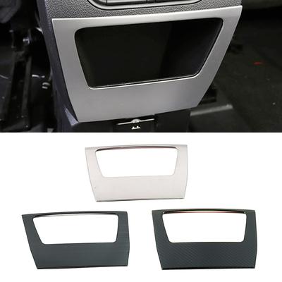 For Haval F7 F7X 2018-2024 Car Center Console Armrest Rear Storage Box Cover Frame Trim Stainless Steel Decorative Sticker