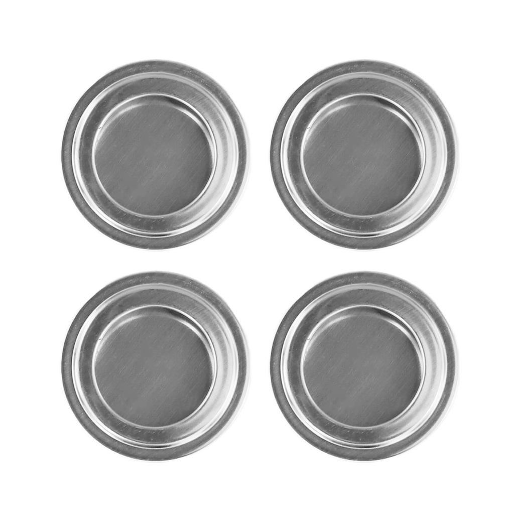 Στρογγυλή Τρύπα Λαβή Συρόμενες Πόρτες 4 X 3,5 X 1 Cm 4τμχ