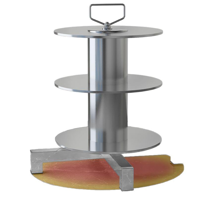 Supporto Dispenser Cavi Multi-Bobina a Velocità Regolabile - Supporto Antigroviglio in Acciaio Inossidabile per Elettricisti