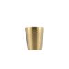 Großvolumige Unzerbrechliche Bar-Tasse aus Edelstahl Diamanthammer Tasse Bierbecher Pint-Becher Wasserbecher Kaffeetasse
