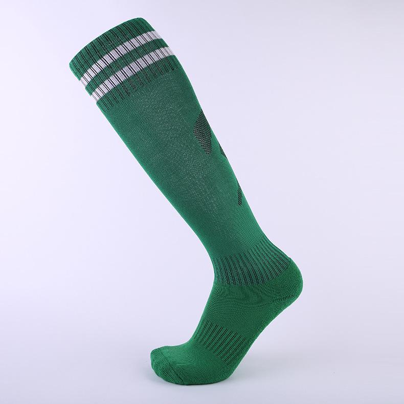 Men's Anti-Slip Football Training Socks: Thickened, Breathable, Sweat-Absorbent, Cross-Border Design