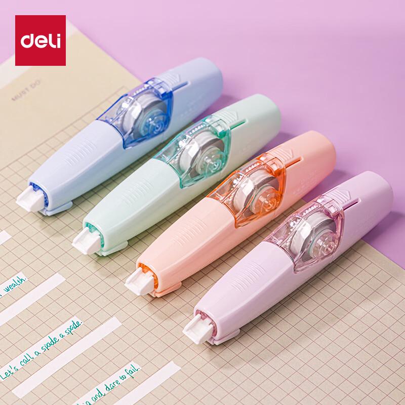 Deli 18m Pen-Style Correction Tape with 1+2 Refills