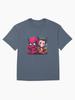 Wolverine and the X Men Copy of Deaddpool & Wolvierine Oversized Unisex T-Shirt