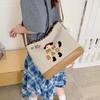 Schoolbag Premium sense niche ins schoolbag female cute puppy backpack large capacity women's shoulder messenger bag versatile