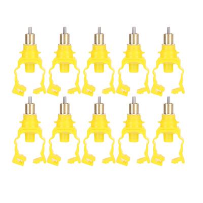 11PCS Rabbit  Pipe Interface Nipple Drinking Fountains Durable Automatic DrinkerG1 2 Short Type