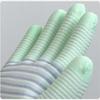 Breathable, Knitted, Protective Gloves, Striped, Anti Slip Gloves, Wear-resistant, Work Gloves, High Elasticity, Nylon Gloves